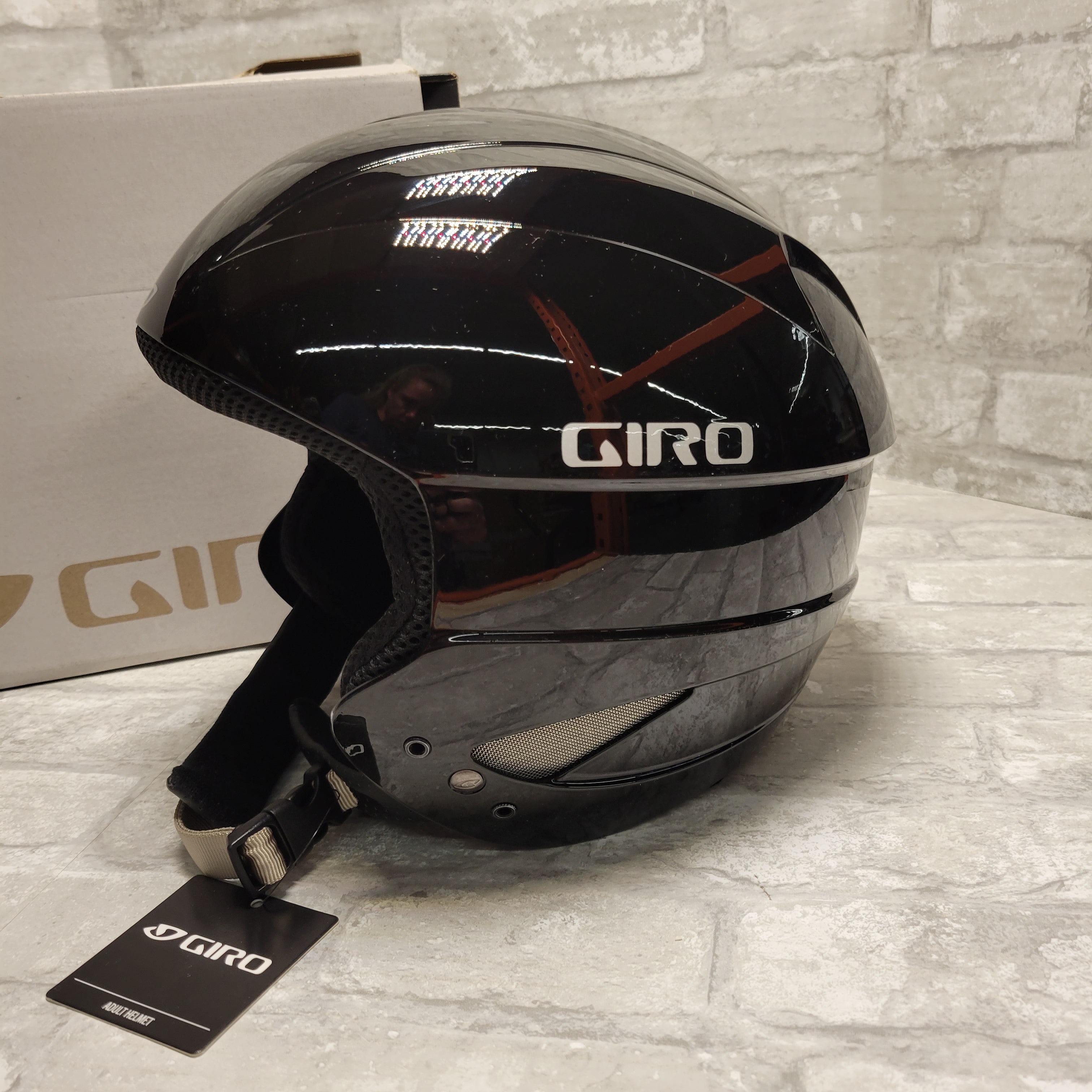 Giro Sestriere Race Snow Helmet #2033944, Adult Black XL (8075240538350)